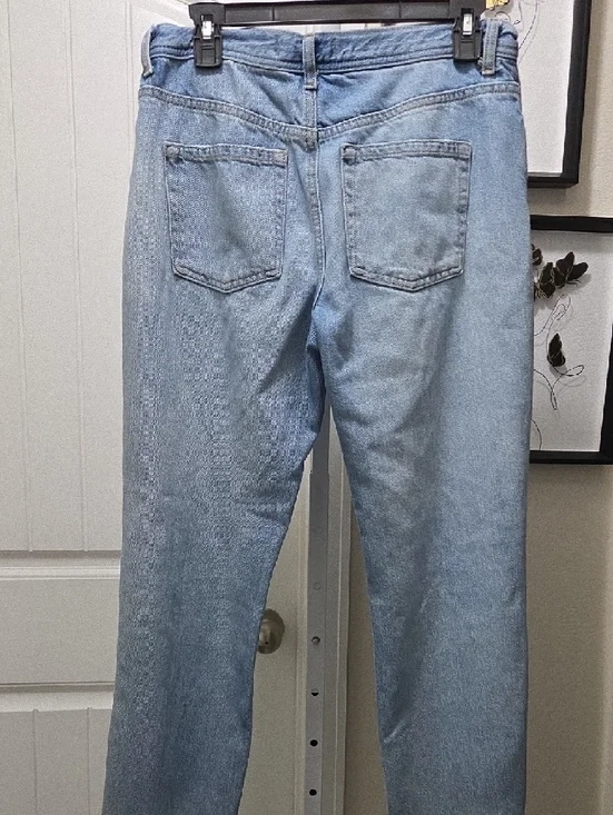 Free People Light Blue Distressed Boyfriend Jeans - Picture 4 of 4